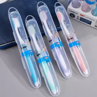 【ซื้อ1ฟรี1】แปรงสีฟันชุด 12 ชิ้น แปรงสีฟัน แปรงสีฟันสำหรับฟัน Whitening แปรงสีฟันครอบครัว ขนนุ่ม แบคทีเรีย แปรงสีฟันพกพา