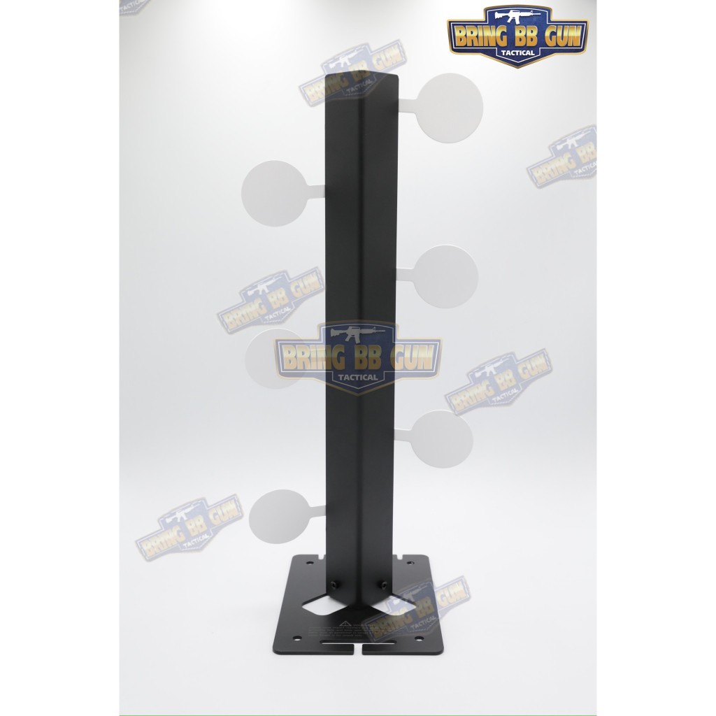 เป้าเพลทเหล็กสำหรับฝึกซ้อม รุ่น แนวตั้งสวิงซ้าย-ขวา (Dueling Tree Stand Range Reactive Target) (Swing Shooting Target)