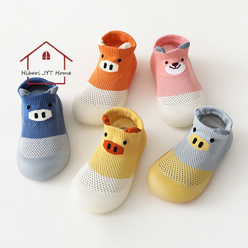 รองเท้าหัดเดิน รองเท้าสำหรับเด็กเล็ก นิ่ม กันลื่น ระบายอากาศ ลายการ์ตูน - รูปที่ 3