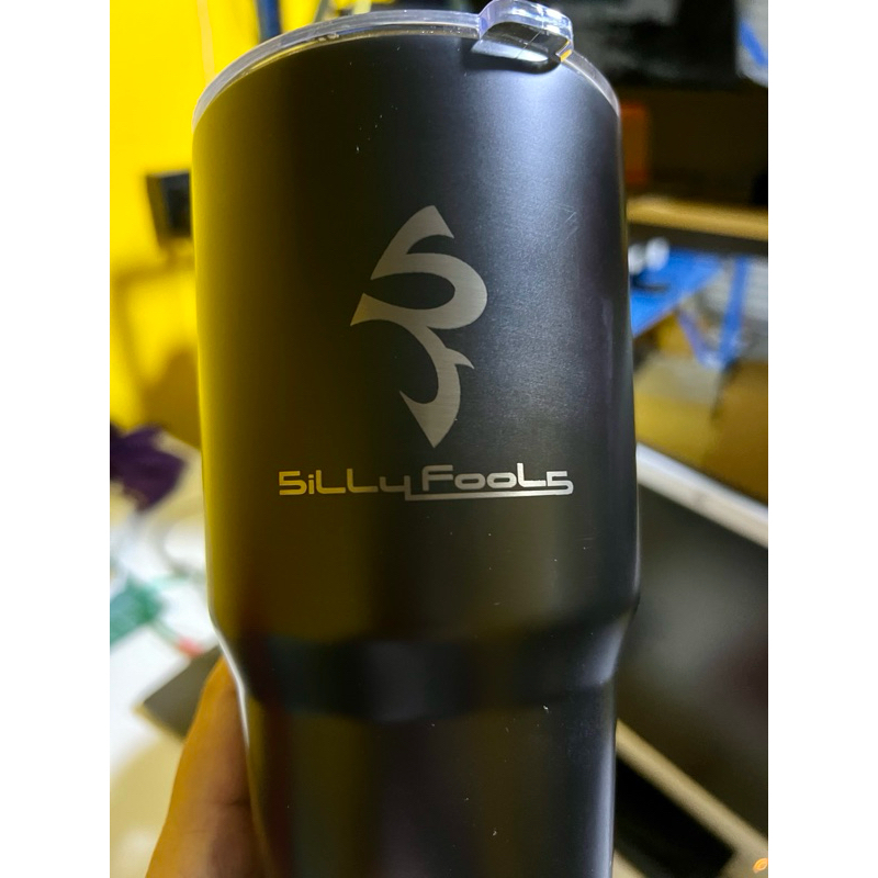 SILLY FOOLS แก้วเก็บควมเย็น ขนาด 30 Oz พิมพ์ลาย แก้วเยติ แก้วสแตนเลส
