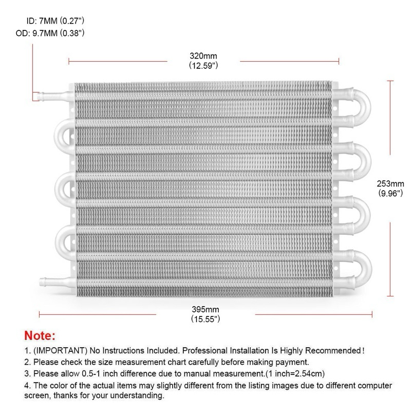 ออยเกียร์ ออยระบายความร้อนเกียร์ อุปกรณ์ครบชุด พร้อมติดตั้ง - รูปที่ 5