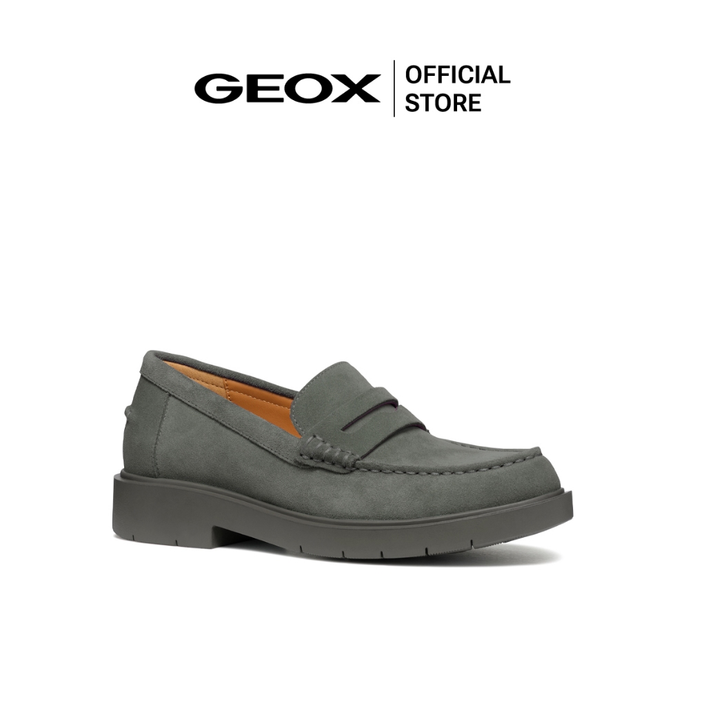 GEOX รองเท้าหนังผู้หญิง รุ่น D SPHERICA EC1 - SAGE FW24 (D25QRAC3016F_H4GNXX)