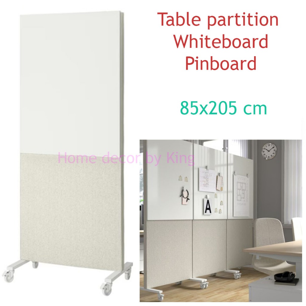 Partition กั้นห้อง , กั้นโต๊ะ พร้อมไวท์บอร์อดสองด้าน เพื่อให้คุณเขียนหรือปักหมุดโน้ตได้ทั้งสองด้าน 8