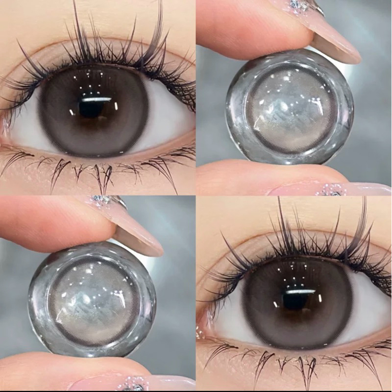 Zooma Bigeye gray brown  bigeye Mayalens บิ๊กอาย สีเทา สีน้ำตาล ✨คอนเเทคเลนส์สัญชาติเกาหลี🇰🇷✨