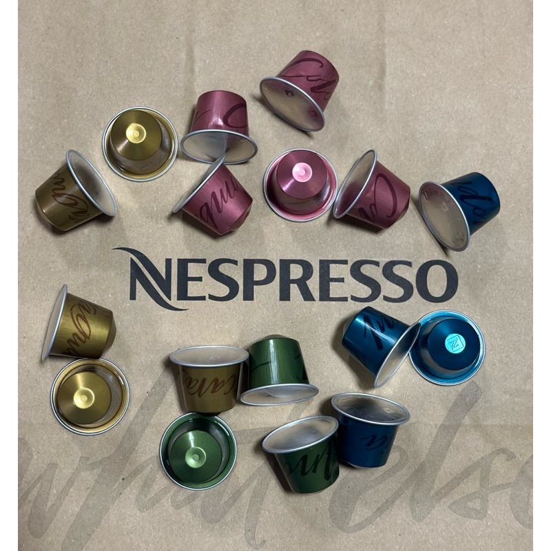 พร้อมส่ง!! แบ่งขายแคปซูลกาแฟเนสเพรสโซ่ แคปซูลNespresso 1แคปซูล ของแท้ จากช๊อป
