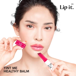 ถูก/แท้/มีไลฟ์ ลิป Lip It บาล์ม Lip It Everyday Sun Balm SPF 15 PA++ Tint Me Healthy ลิปอิท กันแดด ลิปพี่นัท