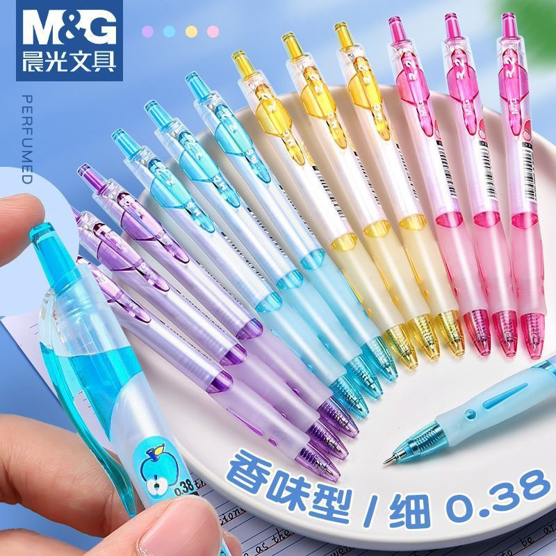 ปากกา M&G 0.38 mm กลิ่นผลไม้