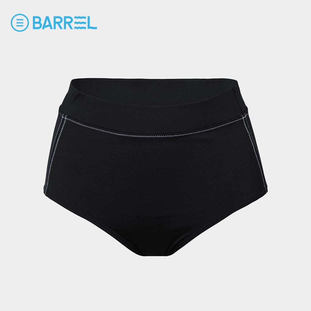 BARREL WOMEN ESSENTIAL STITCH BIKINI BRIEFS BLACK - กางเกงว่ายน้ำผู้หญิง-3WB001W_U4BKXX