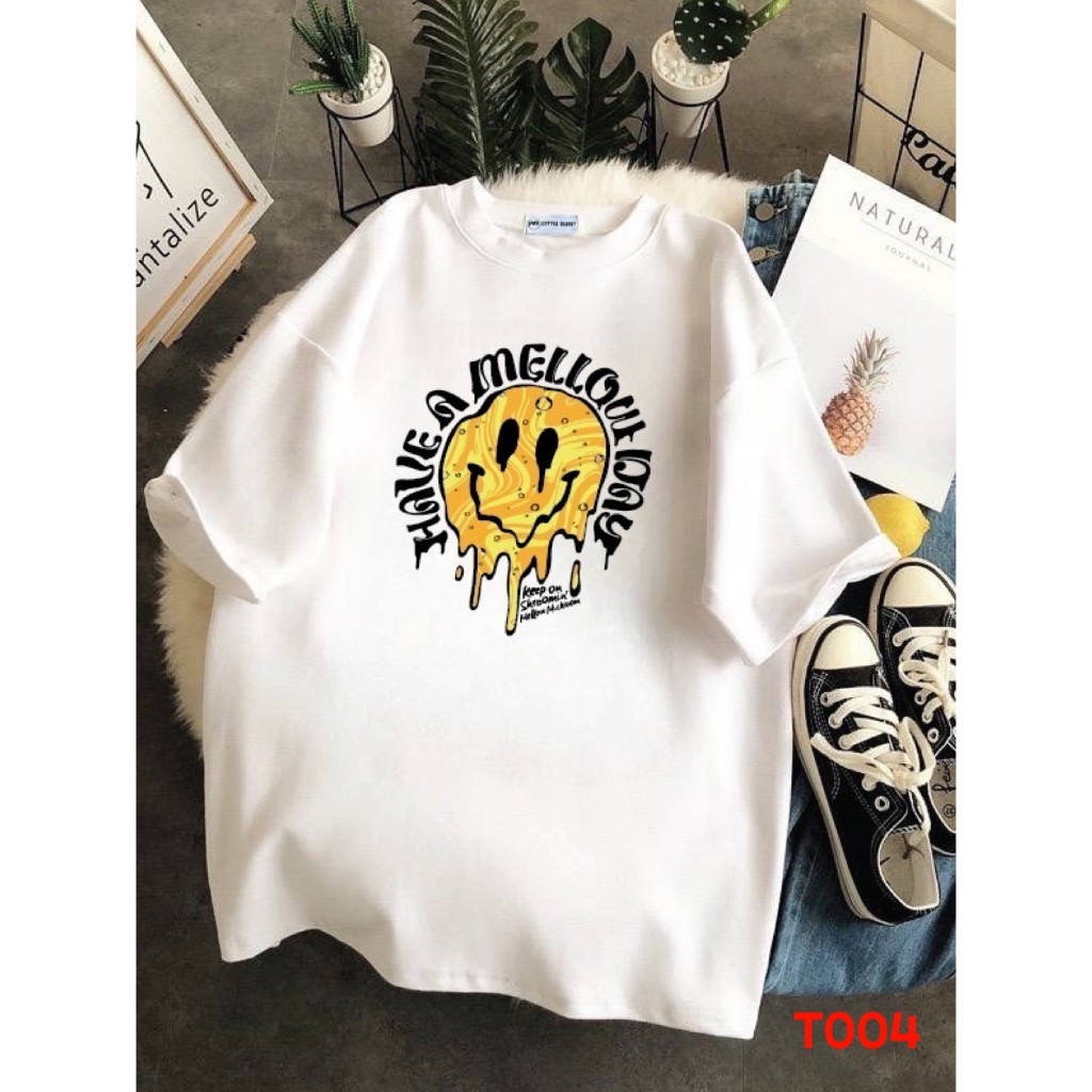 MESTYLE T004 เสื้อยืด คอกลม COTTON 100% เกรดพรีเมี่ยม จัดโปรโมชั่นลดราคาให้มากกว่า 50%