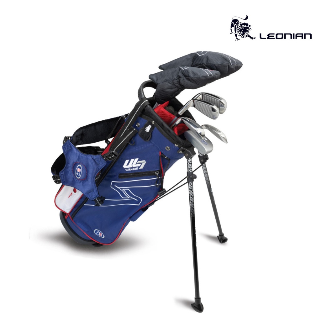 เซทไม้กอล์ฟ US KIDS UL7-48 # W3+I4+PW+SW+PT+BG NV/RD/WH (10 PCS.) 20U RH