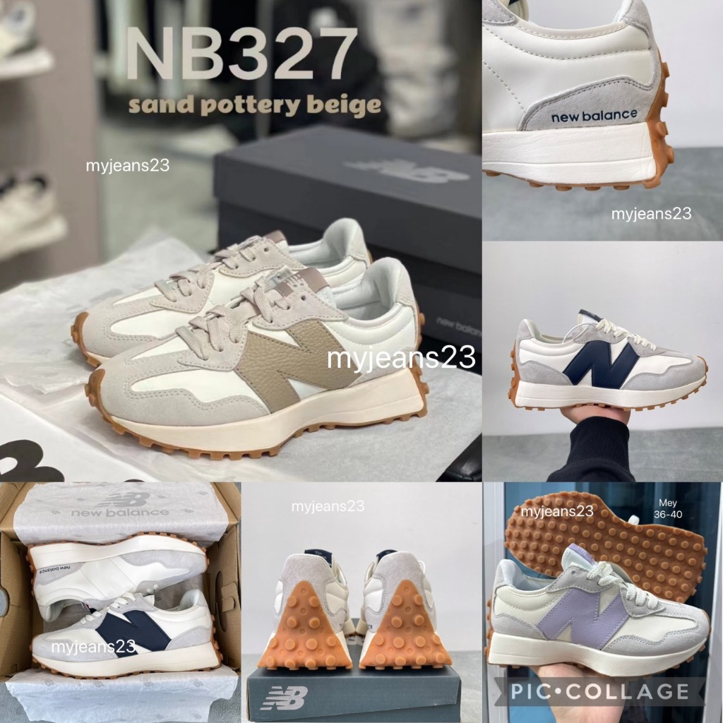 ลดเพิ่ม50 รองเท้าผ้าใบ N-B-3-2-7 พร้อมกล่อง