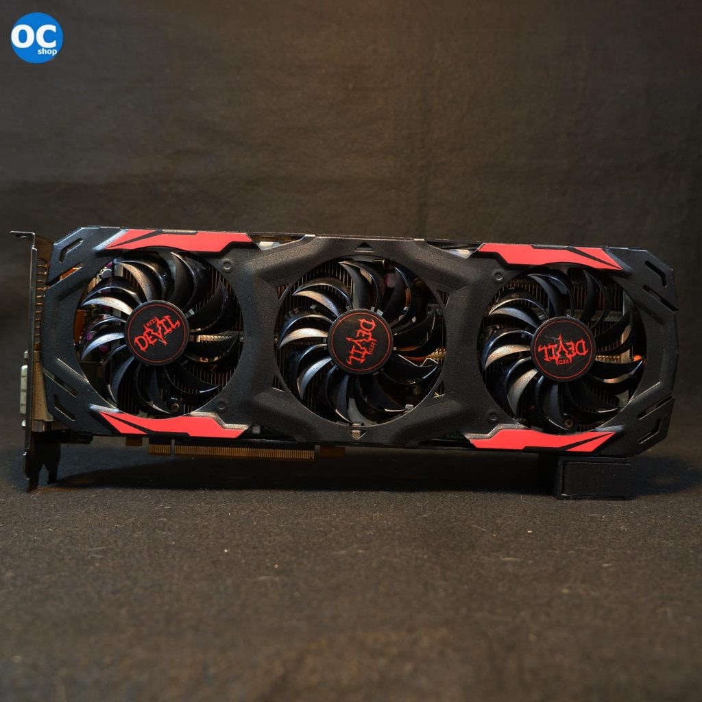 การ์ดจอ RX570 / 4G POWER COLOR RED DEVIL RX570 4GB (AXRX 570 4GBD5-3DH/OC) สภาพสวยดีครับ ใช้งานปกติ
