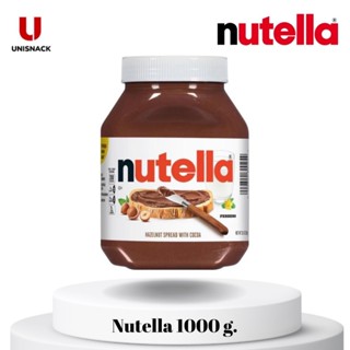 ล็อตใหม่! นูเทลล่า แยมเฮเซลนัท Nutella spread 1000 กรัม(g.) …