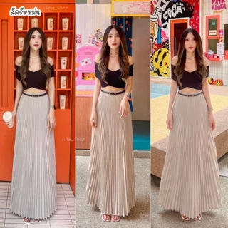 กระโปรงพลีท ทรงสวย ทรงปลายบาน ใส่แล้วพริ้วสวย หุ่นไหนก็ใส่สวย