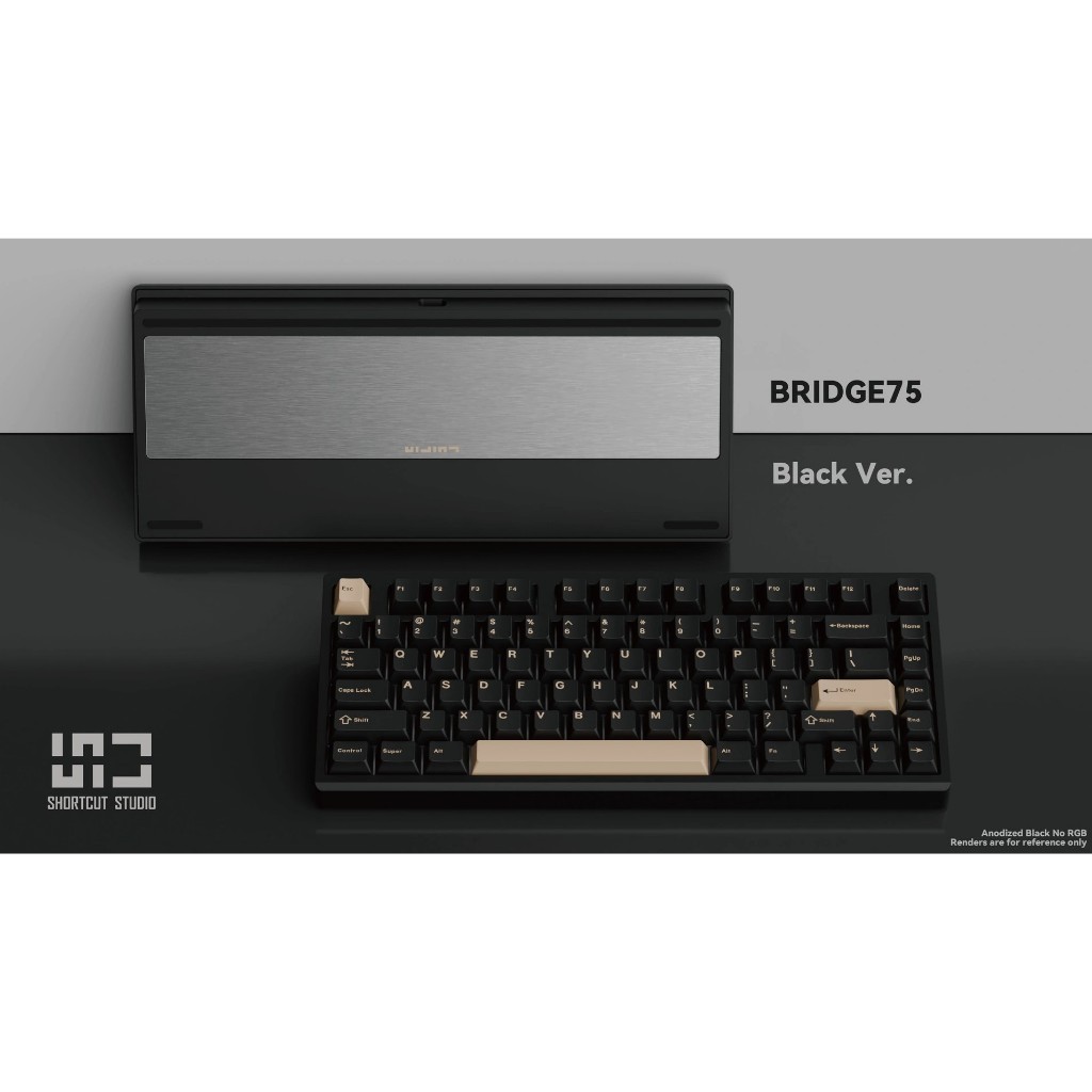 (สินค้าแท้-ส่งจากไทย) Bridge75 Shortcut Studio Mechanical Keyboard Bridge 75 PLUS HE