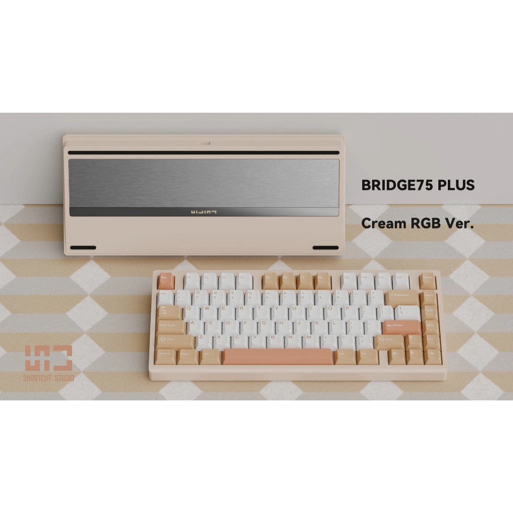 (สินค้าแท้-ส่งจากไทย) Bridge75 Shortcut Studio Mechanical Keyboard Bridge 75 PLUS HE