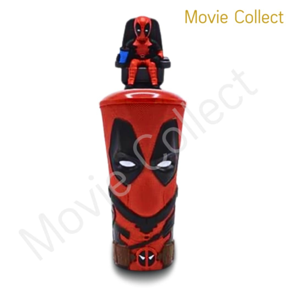 พร้อมส่ง แก้วน้ำ เดดพูล หรือ วูล์ฟเวอรีน Deadpool Topper Cup or Wolverine Topper Cup ของเมเจอร์แท้