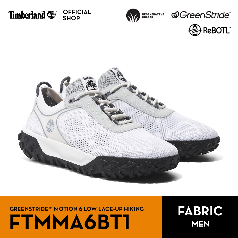 Timberland Men's GREENSTRIDE™ MOTION 6 Low Lace-Up Hiking Shoe รองเท้าผู้ชาย (FTMMA6BT1)