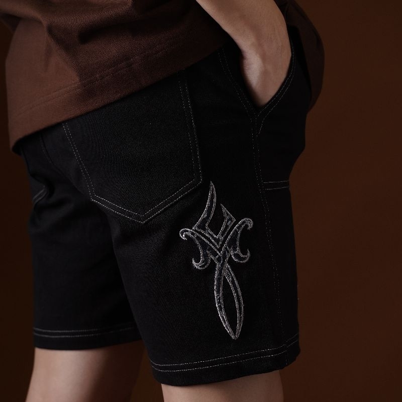 LM "Amor Fati" Black Shorts