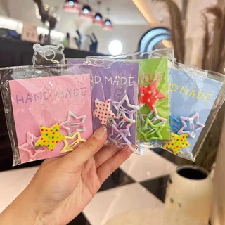 พร้อมส่ง!🇹🇭 ราคา/เซ็ต กิ๊บรูปดาว สไตล์ Y2K กิ๊บเซ็ตสุดน่ารัก หลากสี หลายโทน เกรดพรีเมียม เนื้องานเกาหลี คุณภาพดี