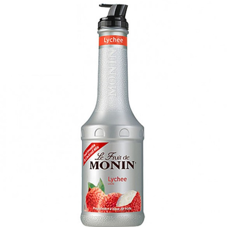 Monin Lychee Fruit Mix 1L. โมนิน ลิ้นจี่ ฟรุ๊ต มิกซ์