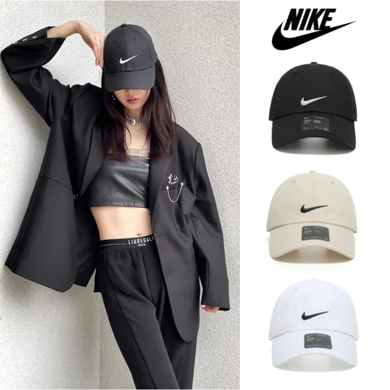 หมวก Nike ของแท้ พร้อมส่ง มาพร้อมป้าย Tag และถุงใส่ หมวกแก๊ป ของแท้ เรียบง่ายและดูดี