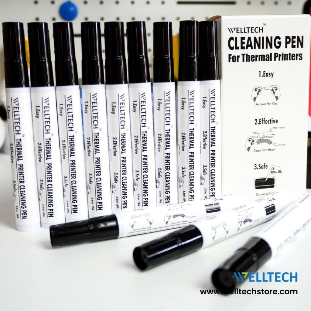 ปากกาทำความสะอาดหัวพิมพ์ ความร้อน CLEANING PEN FOR THERMAL PRINTER - รูปที่ 2