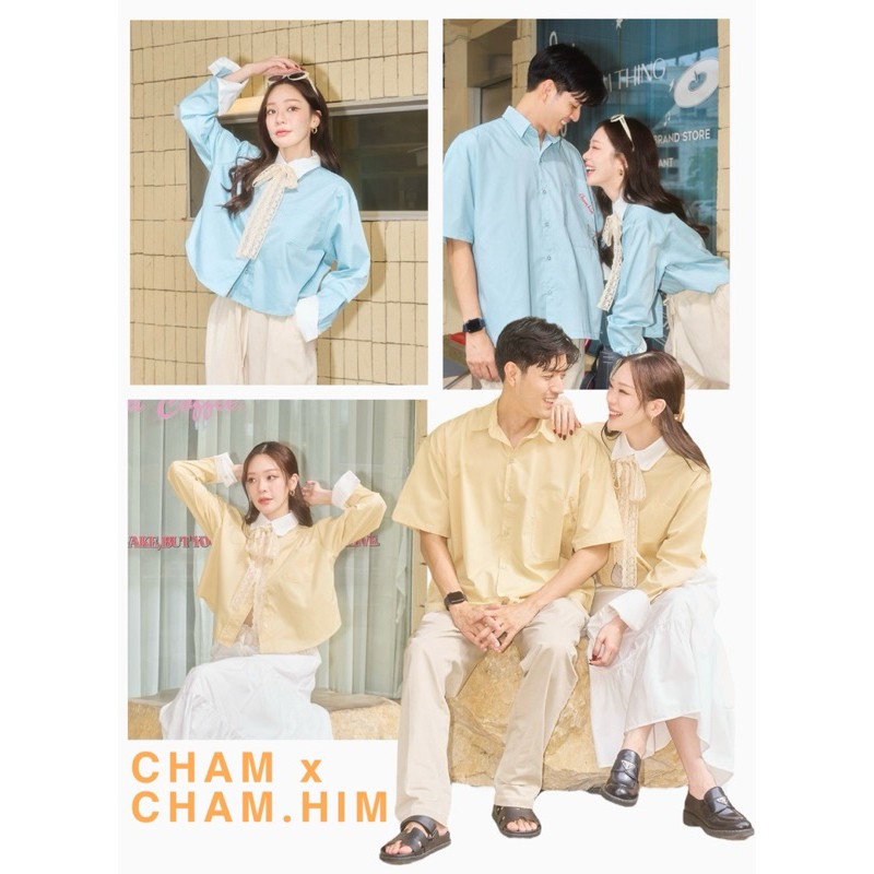 SEA BEACH HAWAII SHIRT x เชิ้ตลูกพับ CHAM.HIM x C.H.M