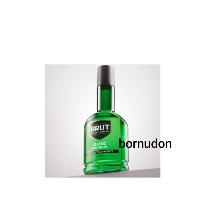 Brut USA Splash-On Classic Scent ขนาดใหญ่ 207ml/7.0oz.ขวดเทแต้ม new unboxed