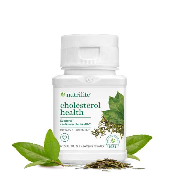 Nutrilite™ Cholesterol Health 60 Softgels นิวทริไลท์™ คอเลสเตอรอลเพื่อสุขภาพ เลส-เตอรอล 60 แคปซูล