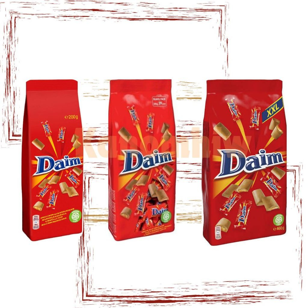 ซื้อ (ขนาด 460g 1 แถม 1)Daim ช็อกโกแลคสอดไส้คาราเมล มี 3 ขนาด