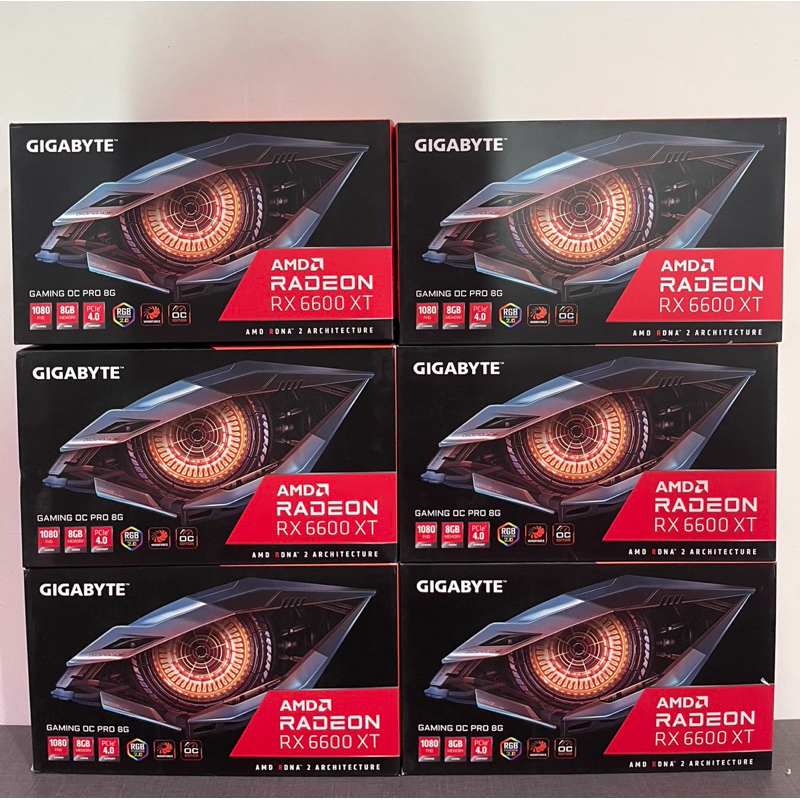 VGA (การ์ดแสดงผล) GIGABYTE RADEON RX 6600 XT GAMING OC PRO 8G - 8GB GDDR6 (มือสอง) ประกันร้าน 3เดือน