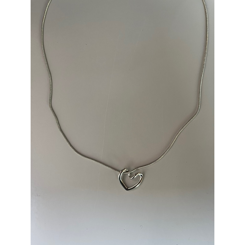 Sterling silver heart