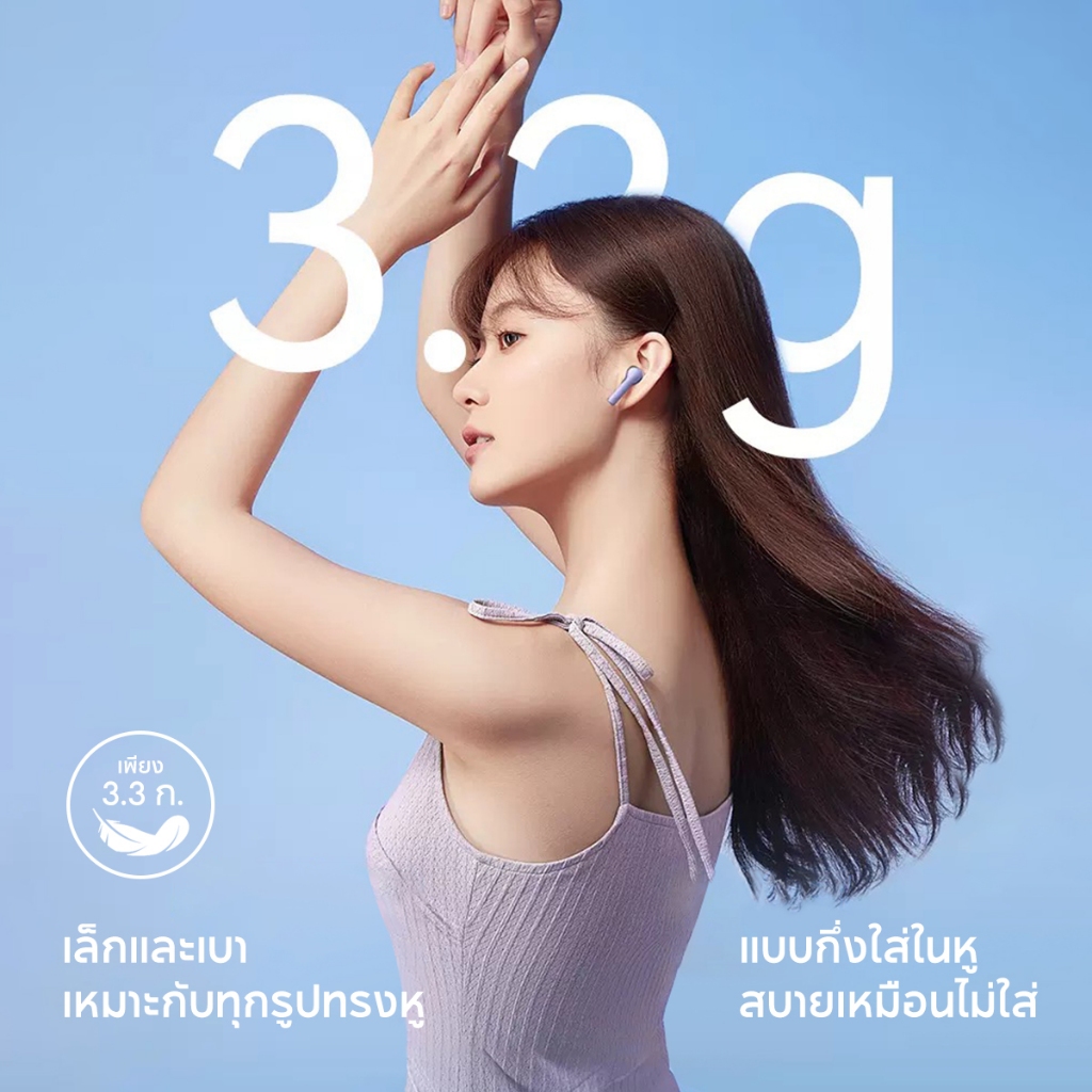 [NEW] Soundcore K20i หูฟังบลูทูธ หูฟังไร้สาย Ai ตัดเสียงรบกวนขณะโทร โหมดเกม เล่นนานสูงสุด 36H ชาร์จเร็ว  A3994