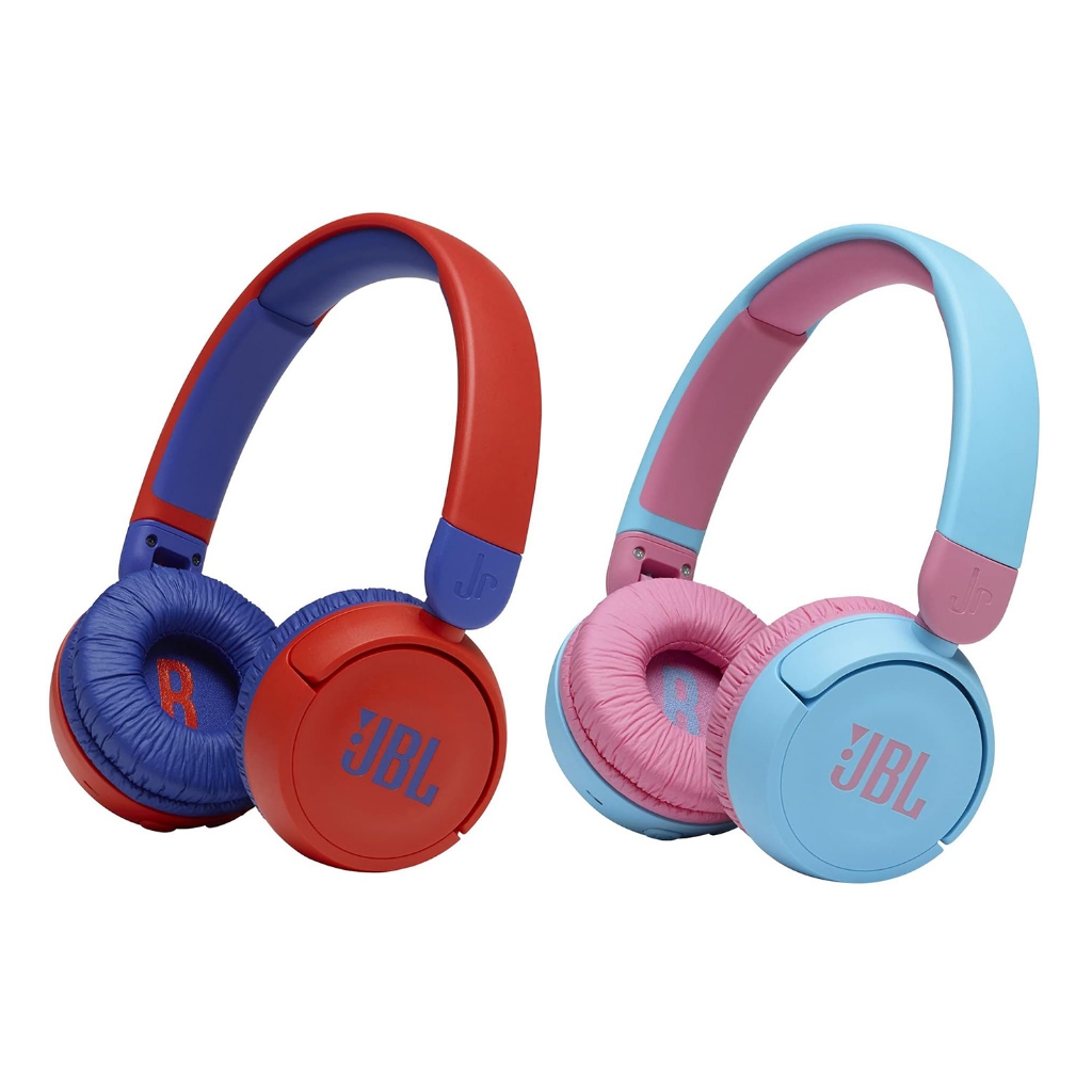 JBL JR310BT หูฟังครอบหูพร้อมไมค์สำหรับเด็กเเบบไร้สายเเละมีสาย จำกัดความดังไม่เกิน 85dB ปลอดภัยสำหรับเด็ก ของเเท้