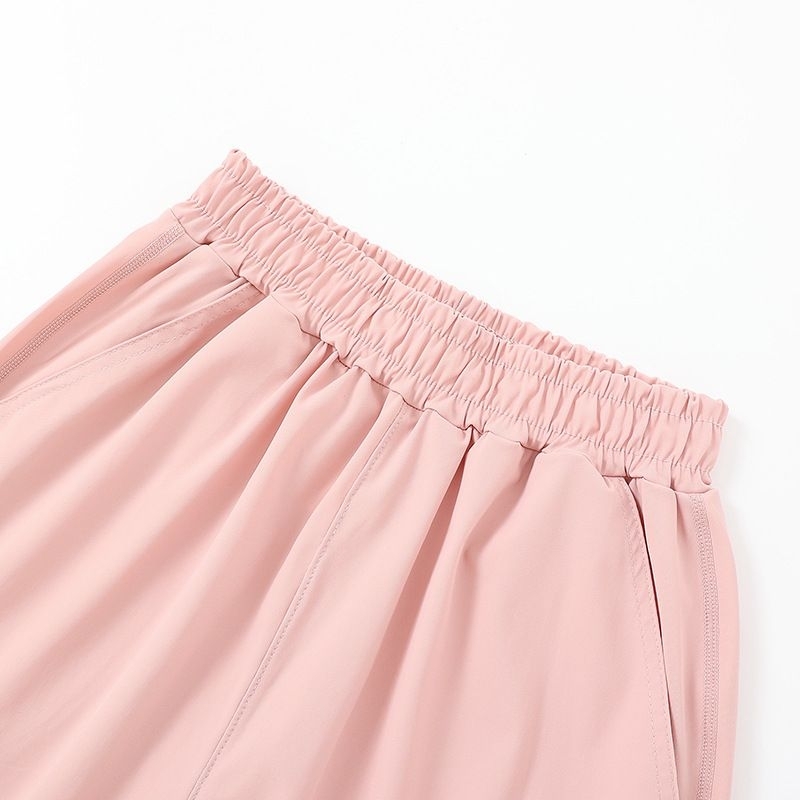 กางเกงขาสั้นเด็ก ผ้าเทคโนโลยีใหม่ 120-160 ซม. ผ้าเย็น กันยุงได้ แห้งไว้ ยืดหยุ่นสูง เด็กผู้ชาย เด็กผู้หญิง - รูปที่ 7