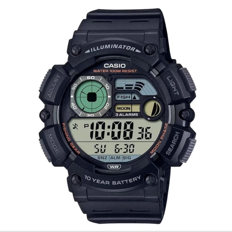CASIO นาฬิกาข้อมือรุ่นWS-1500H WS-1600H ของแท้รับประกัน 1ปี