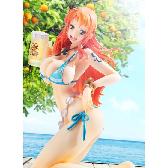 BANDAI Portrait.Of.Pirates One Piece [LIMITED EDITION] Nami Ver.BB_SP 20th Anniversary Figure from J