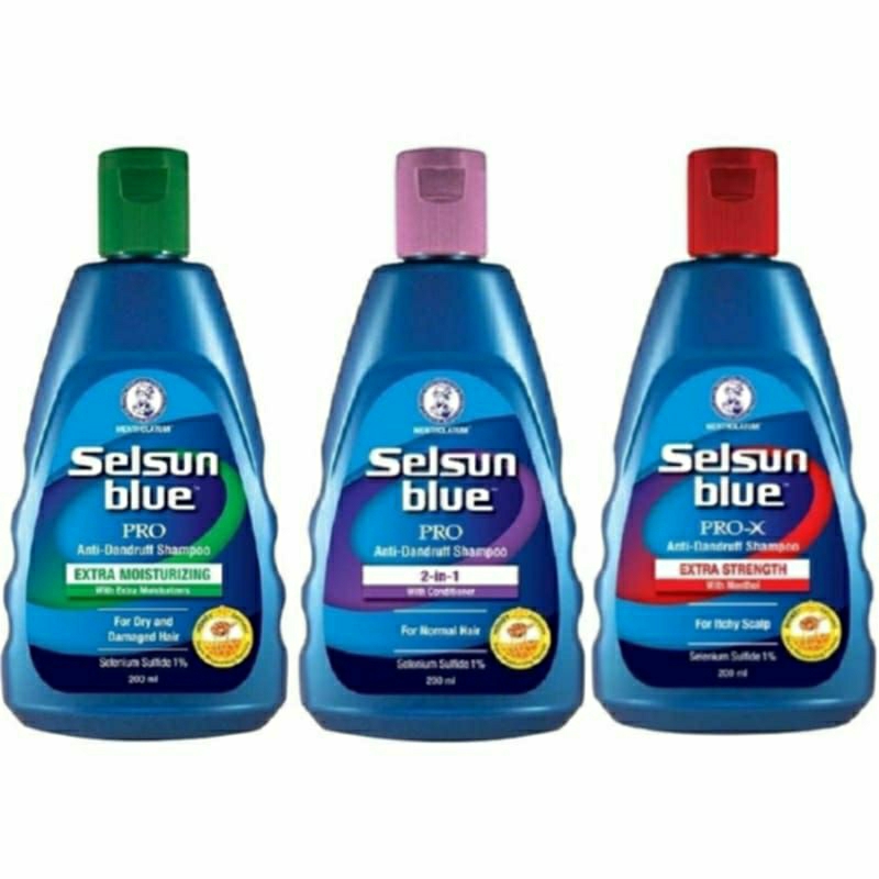 Selsun blue แชมพูขจัดรังแค 200 ml.