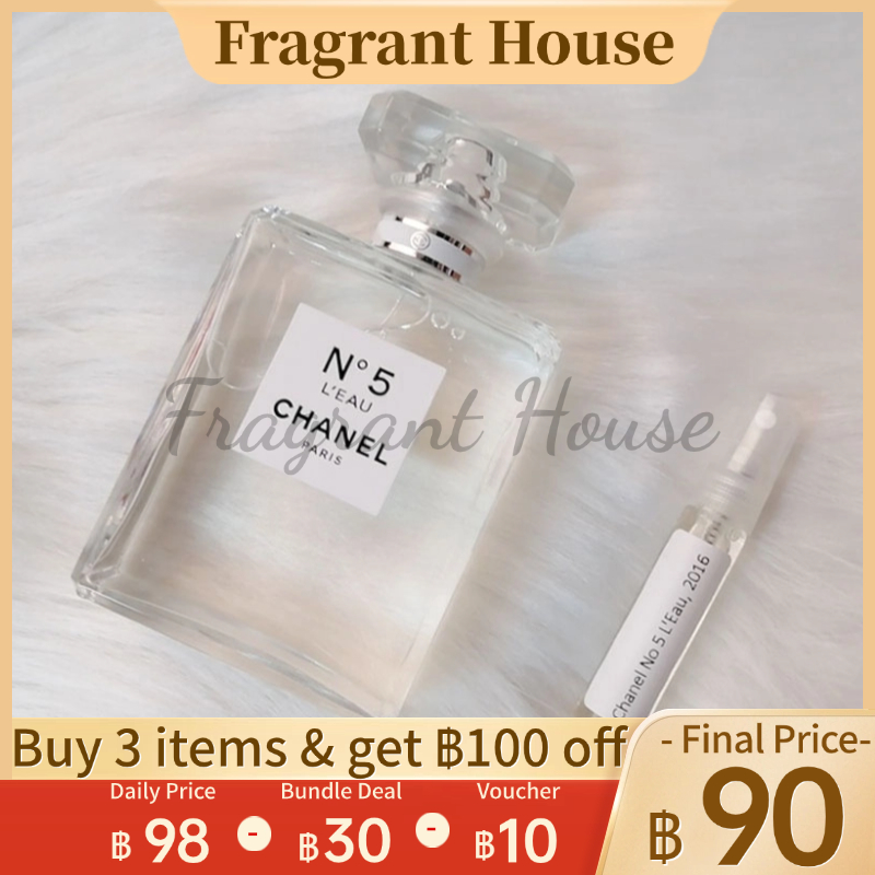 [ 100%สปอตของแท้ ] No.5 l'eau EDT 5ml/10ml