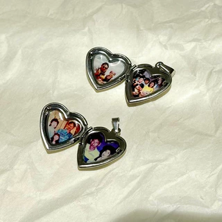 📍ผลิต 5-7 วัน📍heart locket - สร้อยคอ ล็อกเก็ตใส่ภาพ สลักข้อความ จี้ล็อกเก็ต สร้อยล็อกเก็ต ล็อกเก็ต