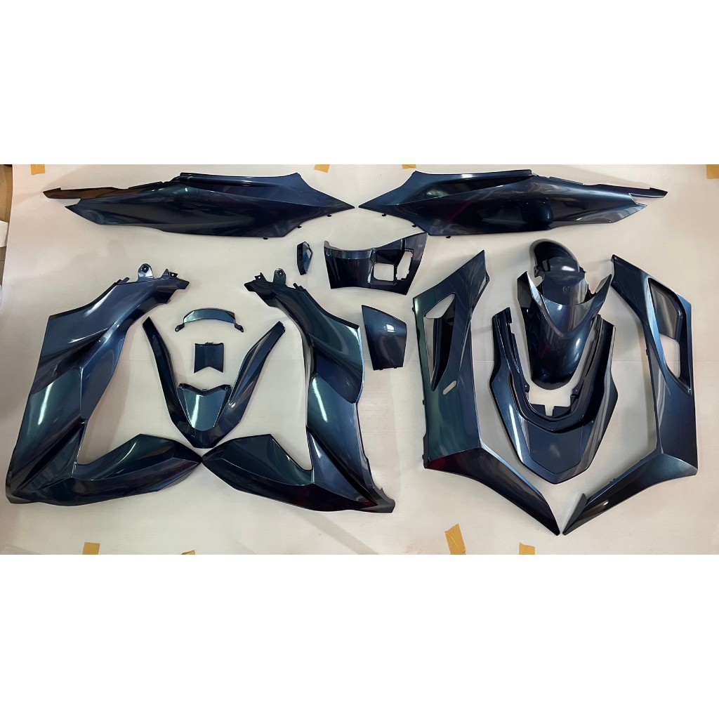 ชุดสี  PCX 160 ปี 2021- 2024  สี น้ำเงิน PB389M เกรดงาน ARM , ABS  งานเทียม ( 15 ชิ้น)ตามรูป