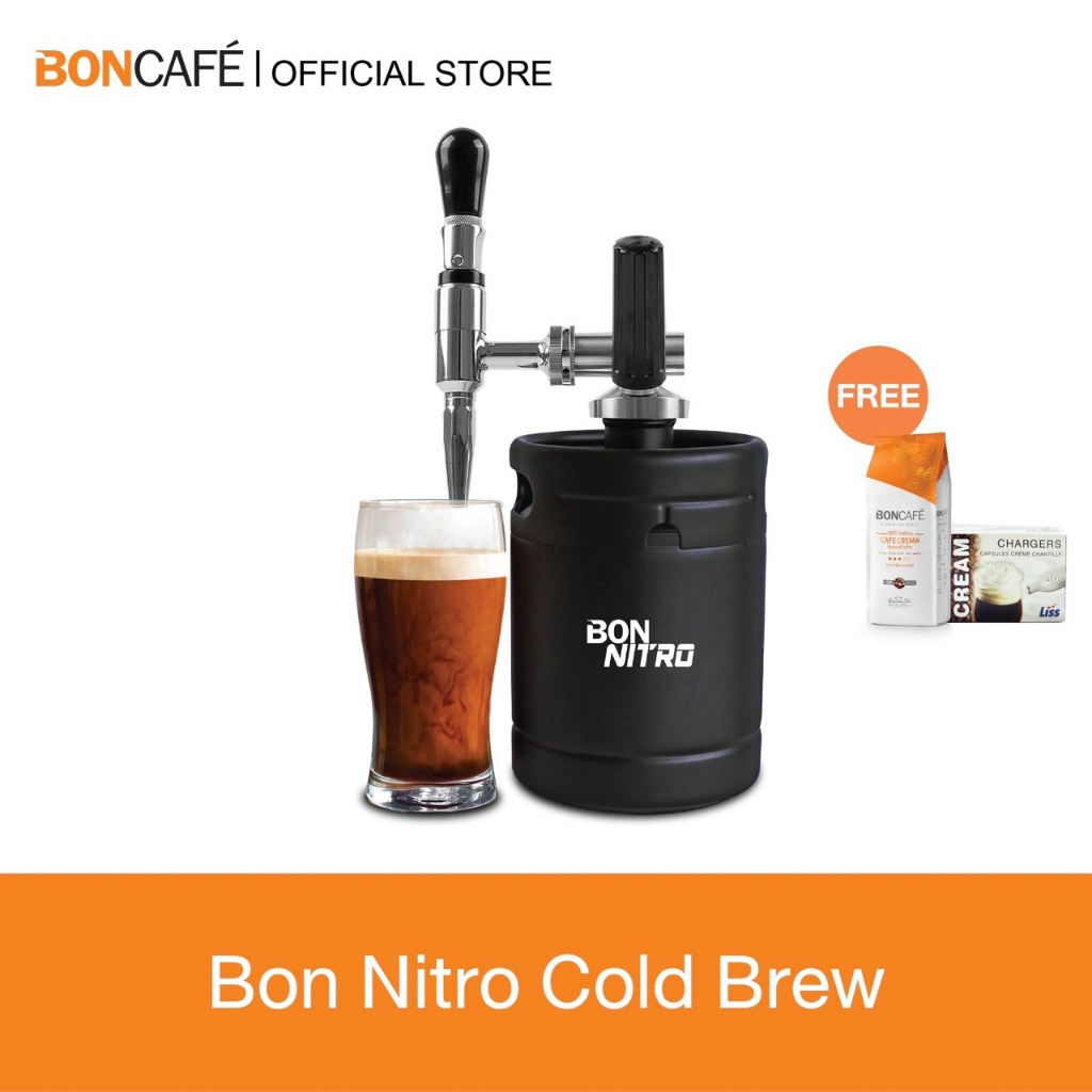 Boncafe -Bon Nitro Cold Brewอุปกรณ์สกัดกาแฟเย็นแบบไนโตรขนาดพกพาได้