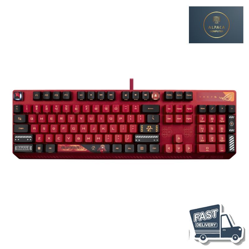 ASUS ROG Strix Scope RX EVA-02 Edition (Red Switch) คีย์บอร์ด