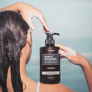 KUNDAL HONEY&MACADAMIA แชมพูทรีมเมนท์ครีมอาบน้ำครีมทาผิวScrub Serumผลิตภัณฑ์บำรุงผิว,เส้นผมจากเกาหลี