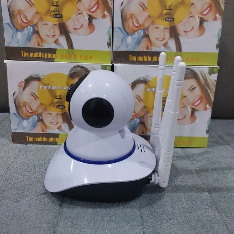 กล้องวงจรปิด Wifi Wirless ครบชุด กล้องวงจรปิดไร้สาย 3 เสา FULL HD 1080P 3.0 พิกเซล รองรับความจำสูงสุด 256GBแอฟYCC365PLUS