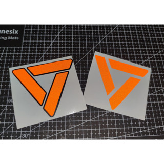 สติ๊กเกอร์สะท้อนแสงโลโก้ใหม่ก้าวไกลประชาชน