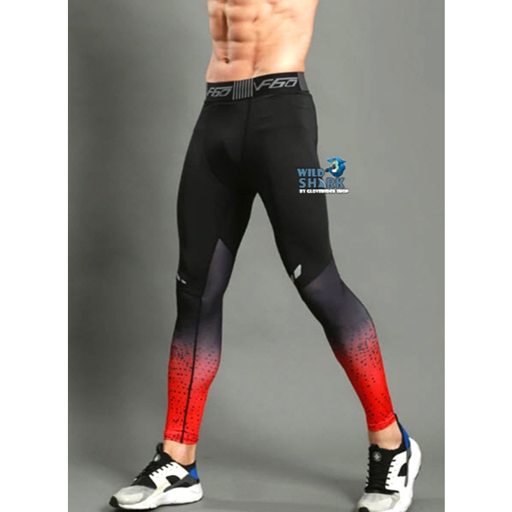 พร้อมส่งจากไทย กางเกงรัดกล้ามเนื้อขายาวรุ่นใหม่ VF60 Running Pants body fit ของแท้100% ใส่ออกกำลังกายใส่วิ่ง ฟิตเนส