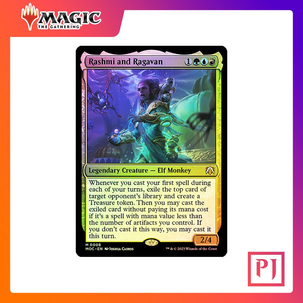 [MTG] Rashmi and Ragavan [MOC] [MULTI] [MYTHIC] [FOIL] [ENG] (การ์ดเมจิค / Magic the Gathering)