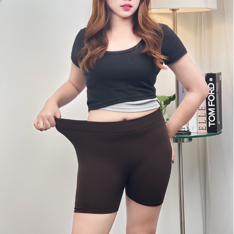 กางเกงขาสั้น เซฟตี้ กางเกงขาสั้น เอวสูง เล่นโยคะ วิ่ง ขี่จักรยาน มีหลายสีให้เลือก K6666